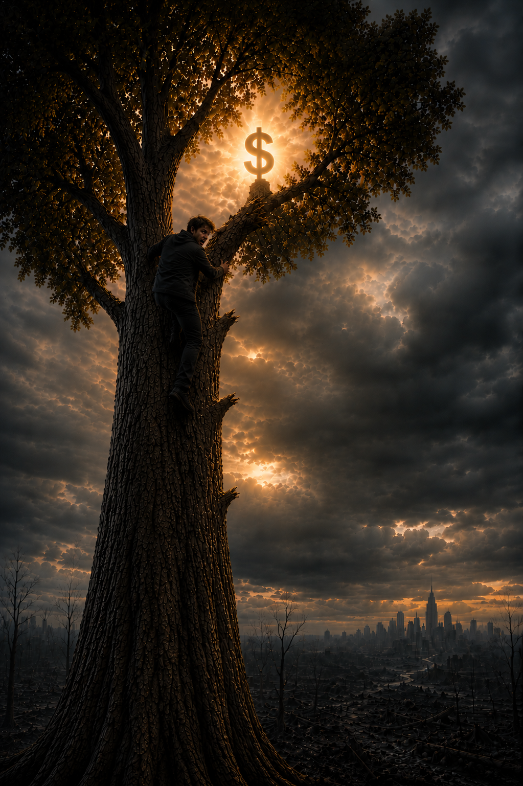 THE SHADOW OF THE BROKEN BRANCHES