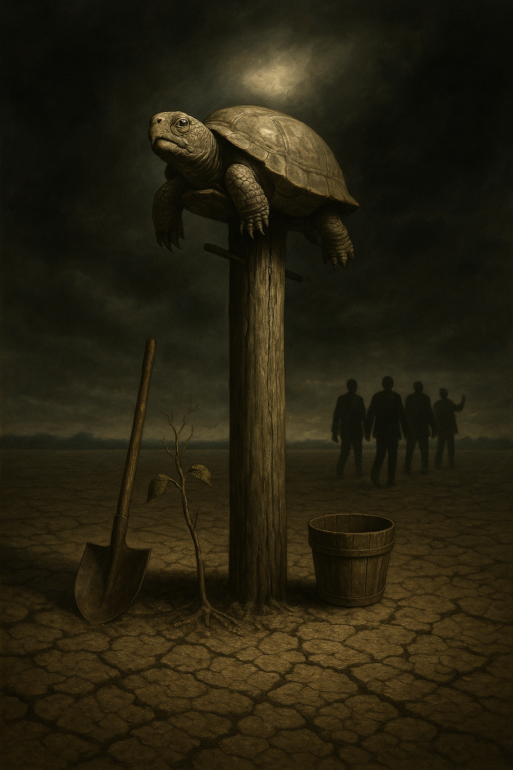 Turtles on the Pole
