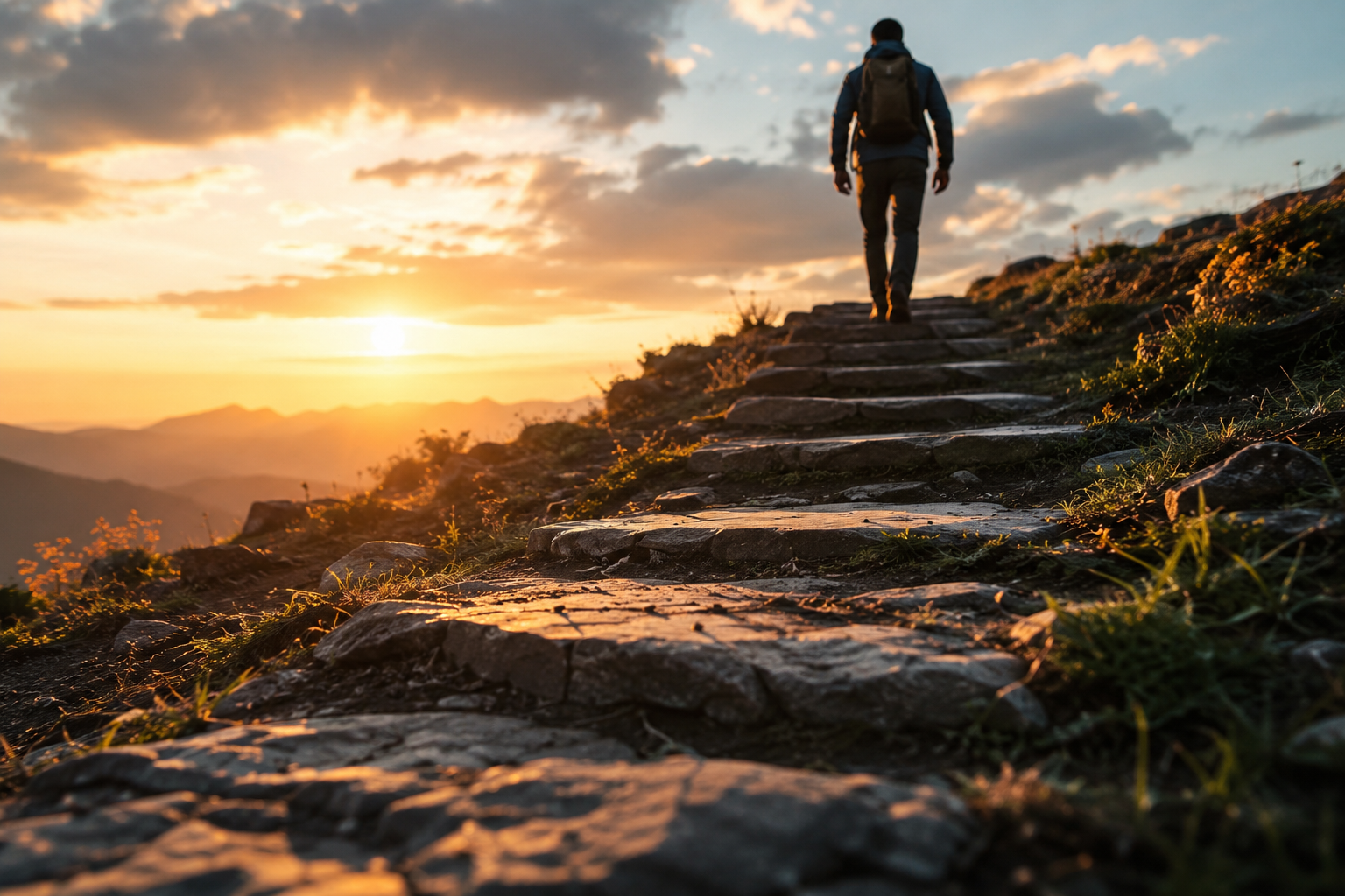 THE FUTURE IS CREATED NOT BY LUCK, BUT BY THE STEPS WE TAKE TODAY