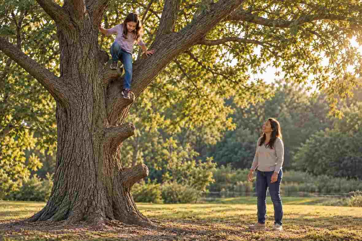IF SOMEONE ELSE CARRIES YOU UP, CAN YOU CLIMB DOWN ON YOUR OWN?