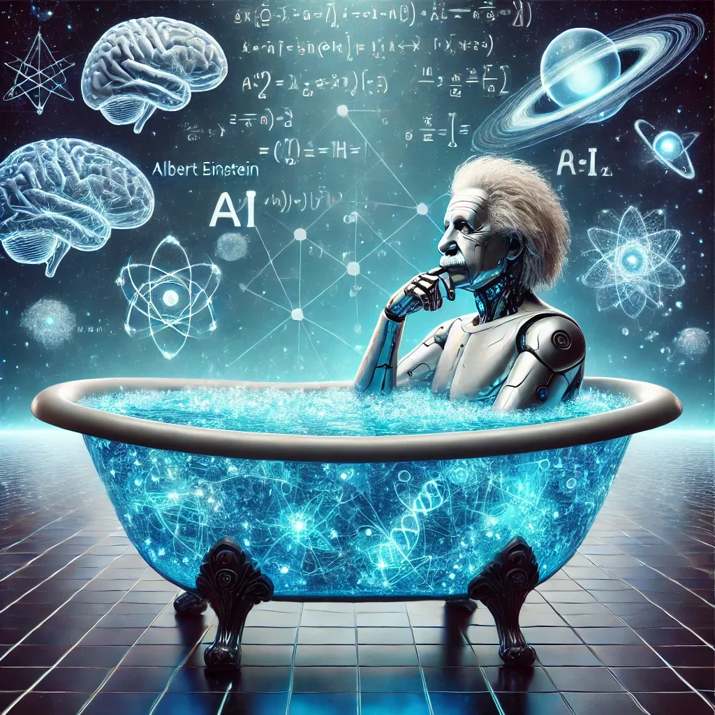 Einstein’s Jacuzzi- A Soak in AI, Wisdom, and Responsibility